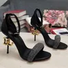 Sandalen Vrouwen Hoge Hakken Slides Dames Luxe Ontwerpers schoenen Echt Leer Pumps Lady Slipper Trouwschoenen Bodems met doos/tas