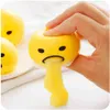 3PC Sell Vomiting egg yolk Anti Stress Toys lazy yolk brother decompression Slime Creative Prank Gifts For Kids funny Toys Y22244D