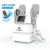 4 Heads Hiemt Fat Burning Body Sculpting Machine Spier Burn Fat Buttock Lift Fitnessapparatuur EMS EMT Multifunctionele afslanken Uitrusting