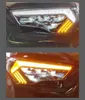 Auto Parts Head Lamp för Toyota 4 Runner LED-strålkastare 20 13-20 20 DRL Bi-Xenon Lens Front Daytime Stream Turn Signal Lights