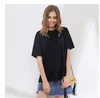 100% algodão famosa feminina designer t camisetas de alta qualidade tees de verão roupas de manga curta superior s-xl