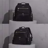 Tumi Backpacks 여성 196300 나일론 가죽 대용량 방수 컴퓨터 배낭 여행 bag212J276L