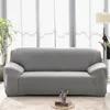 1pc Elastic Sofa Covers for Living Room Solid Color Spandex Sectional Corner Slipcovers Couch L Shape Need Buy 2PCS 220615