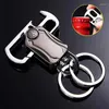 Keychains hoogwaardige metalen auto sleutelhanger vingertip gyro heren creatieve multifunctionele sleutelhanger cadeau -sleutelhouder dubbele gespen miri22