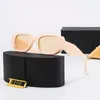 Luksusowa marka Designer Okulary przeciwsłoneczne Mężczyźni Kobiety Sunglass UV400 Okulary przeciwsłoneczne Driver Moda Goggle Ladies Vintage Eyeglasses z Case and Box 7 Kolory