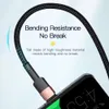 6A USB Type C Cable For Huawei P30 P40 Pro 66W Fast Charging Wire USB-C Charger Data Cord For Samsung S21 ultra S20 Poco