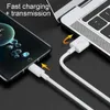 USB Type C Data Cable Cord 6A 66W 1M/1.5M/2M High Speed Fast Charging Charger For Huawei Mate 40 50 Xiaomi 11 10 Pro OPPO R17