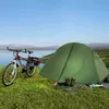 Naturehike езда на велосипеде отдельные палатки Водонепроницаемые 1 2 человека рюкзак для похода горы Pu4000 Camping Tent Sultralight H220419