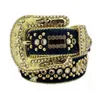 Fashion Belts for women mens designer BB simon Shiny Rhinestones Multicolor283c