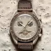 Bioceramic Planet Moon Mens Watche Pełna funkcja Chronograph Quarz Watch Mission to Mercury 42 mm nylon luksusowy zegarek limitowany edycja Master zegarek