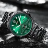 Relojes de lujo de marca superior para hombre, reloj de fecha resistente al agua, reloj de pulsera de cuarzo dorado para hombre, reloj Masculino