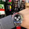 Orologio da uomo Orologi meccanici automatici Rainbow Diamond Lady Business Orologi da polso Impermeabili 43mm Montre de Luxe