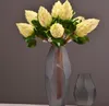 Flores decorativas grinaldas rei protea artificial seda diy flor arranjo de alta qualidade falsificar imperador casa festa casamento mesa deco