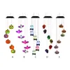 Party Decoration Hanging Night Light Wireless Windchime Lights Pumpkin Ghost Shape Pendants Festival Gifts For Home Garden Patio Yard