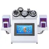 Home 6in1 Cavitation RF Laser Slimming Machine Tripolar Radio Frequency 650 5mw Lipolaser 80K Ultrasonic Body Shaping Skin Tightening Face Lifting Rejuvenation