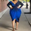 sexy blue dinner dresses