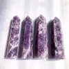 Decorative Objects & Figurines Natural Crystal Lepidolite Column Point Quartz Mineral Stone Healing Obelisk Wand Home Decor DIY Gift Decorat