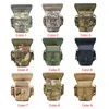 Military Tactical Drop Leg Bag Thigh Hip Pack Hunting Bags Waist Packs Hiking Riding Men Fishing Tool Pouch Fashion