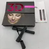 I lager 3d fiber fransar vattentät dubbel mascara presentuppsättning makeup ögonfrans 1set2pcs276z