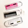 Mini Calculador de Recepção Calculadoras de Energia Solar Calculadores de Pocketal de Pockets portáteis Multifunction Réguas de escritório Supplies escolares BH7018 TYJ