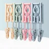 Portable Folding Clothes Hangers Accessories Foldable Clothes Drying Rack forTravel Business Trips Hotel by sea