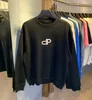 NIEUWE AOP JACQUARD Letter Gebreide trui / hoodies in de herfst / winter 2022Acquard breienmachine e aangepaste jnlarged detail crew nek katoen cd4g44d6f