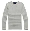 ralph lauren Pull d'équipage pour hommes couche mile wile polo pulls classiques tricot coton loisir sweat-shirt à cheval chaud