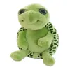 Fête 20 cm animaux en peluche Super vert grands yeux tortue tortue Animal enfants bébé anniversaire noël jouet cadeaux