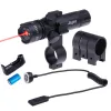 Green Red Lasers Pointer Dot Gun Laser Sight 532nm Rifle Scope with 20mm Picatinny Mount 1039039 Ring Mount Adapter Remote2606540