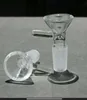 Glass Slide Bowl Pieces Hookahs Bongs Bowls Tratt Rig Accessories Quartz Nails 14mm Manliga RUKTY RÖKER Vattenrör DAB RIGS BONG SLID