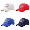 جديد 5 ألوان ترامب قبعة الصيف الشمس التظليل قابل للتعديل القبعات البيسبول 2024 قبعات الانتخابات الرئاسية حزب هدية الربيع