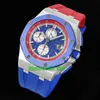 RS Factory Watches RSF 26400 44 мм CUP EURUE CAL.3126 / ETA7750 Автоматические хронографские мужские