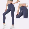 Pantaloni da yoga per donna Tinta unita Vita alta Abbigliamento sportivo Fitness Leggings Alta elasticità senza linea a T Pantaloni sportivi da donna spazzolati su entrambi i lati VELAFEEL