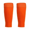 Accueil Textile Articles de fête Coude Genou 1 paire Haute élasticité Football Football Protège-tibias Adultes Chaussettes Coussinets Legging professionnel Protège-tibias Manches de protection