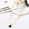 Cool Design Clover Circle Pendant Necklace Jewelry for Women Gift7657304