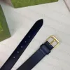 Cintura moda Cinture in vera pelle Fibbia classica ad ago Fibbia in nastro dorato per uomo Donna Marrone e nero con confezione regalo Borsa217e