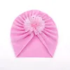 FLOR BEBLE MENINAS MENINAS CHATES DE TURANA MATHE CRIANÇAS BONNET CAPS CRIANÇAS POPOS APES RECONBUNCIDO ACESSORES DE CABELO HOME