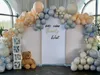 Party Decoration Naken Arch Backdrop Arched Stand Frame DoubleDed Fabric Cover Custom White Wall for Birthday Baby Bridal Weddin4934073