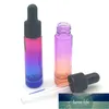 10ml 순수 유리 dropper 향수 샘플 미니 튜브 에센셜 오일 바이알 10pcs