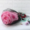 Couronnes De Fleurs Décoratives Super Grandes Roses Artificielles Avec Tiges Tête De Fleur En Mousse Géante Anniversaire Saint Valentin Toile De Fond De Mariage