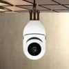 Kamery 1080p Bulb Smart Home Security System Telefon komórkowy WIFI Zdalne monitorowanie kamery HD Nocna Noc