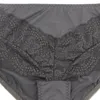 Beauwear Sexy Women Panty Floral Lace Underwear plus taille féminine Brief ultra mince samis pour les dames beige noire whhite 7xl 220511