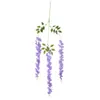 Élégant Artificielle Fleur De Soie Wisteria Fleur Vigne Rotin Pour La Maison Garden Party Décoration De Mariage 75 cm et 110 cm Disponible