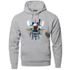 Moletons masculinos moletons mazinger z anime antigo clássico robô robô robô maglover de top macks capuz winter whart ajustado suor casual kintted