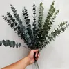 Decorative Flowers & Wreaths YOMDID Artificial Green Plants Hanging Eucalyptus Branch With Wood Stick Fake Plant For Farmhouse Home Garden W
