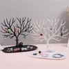 Avtagbar Little Deer Smycken Stativ Örhängen Halsband Ring Pendant Armband Display Tray Tree Storage Racks Organizer Holder