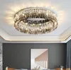 Crystal Ceiling Lights Chandeliers Led Room Lamp For Living Kitchen Kids Bedroom Lighting Modern Lamp Indoor Fixture