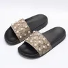 Designer-Newest with box men women fashion slippers luxury slides summer flat slipper trendy leather rubber sandal mens beach slide 35-47