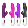 Vibrator Sexspielzeug Massagegerät Realistischer Dildo 30 Modi Vibration G-Punkt Kraftvoll Wasserdicht Doppelmotoren Klitorisstimulation ECFA