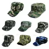 Utomhussportkappar kamouflage hatt baseball kepsar enkelhet taktisk militär armé camo jakt cap hattar vuxen cap de597